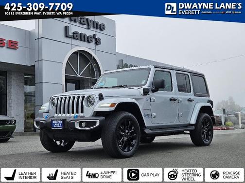 Silver Zynith 2023 Jeep Wrangler 4xe Sahara