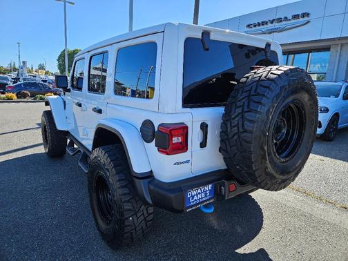 Bright White Clearcoat 2023 Jeep Wrangler 4xe Rubicon