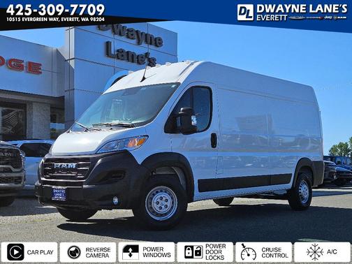 Bright White Clearcoat 2026 RAM ProMaster 2500 High Roof