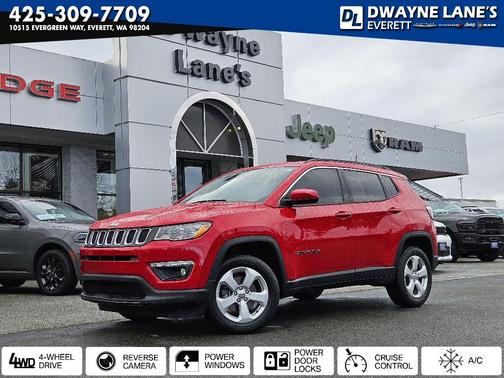 Redline Pearlcoat 2019 Jeep Compass Latitude