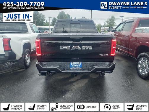 Diamond Black 2025 RAM 1500 Limited