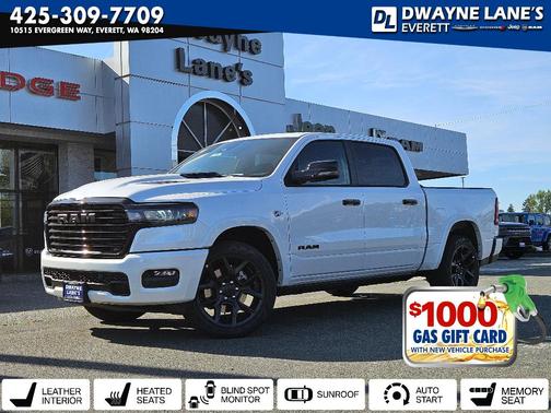 Ivory White 2026 RAM 1500 Laramie