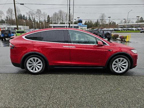 Red Multi 2016 Tesla Model X 90D