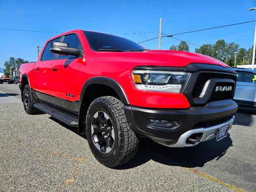 Flame Red Clearcoat 2022 RAM 1500 Rebel