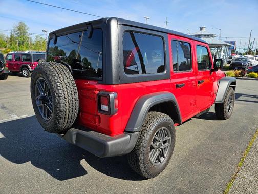 Firecracker Red Clearcoat 2026 Jeep Wrangler Sport