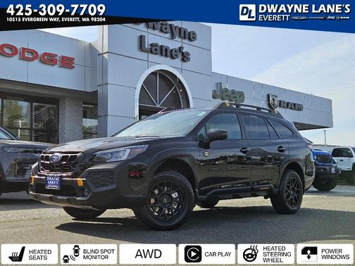 Crystal Black Silica 2025 Subaru Outback Wilderness