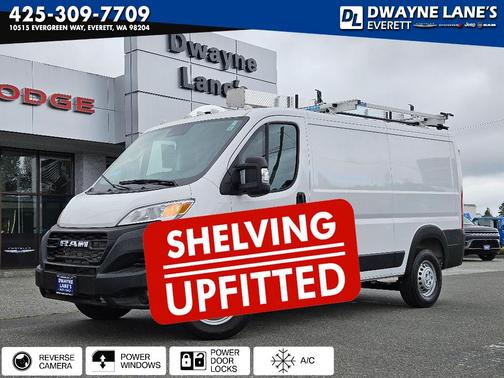 Bright White Clearcoat 2025 RAM ProMaster 2500 Base