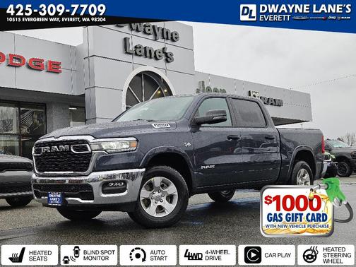 Blue Metallic 2026 RAM 1500 Big Horn
