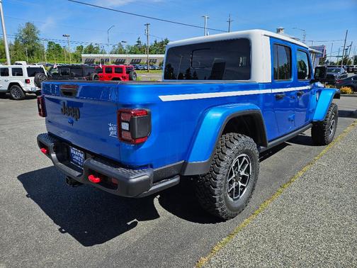 Hydro Blue Pearlcoat 2026 Jeep Gladiator Rubicon