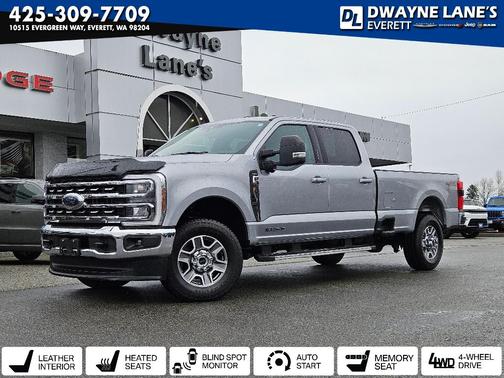 Iconic Silver 2024 Ford F-350 Lariat Super Duty