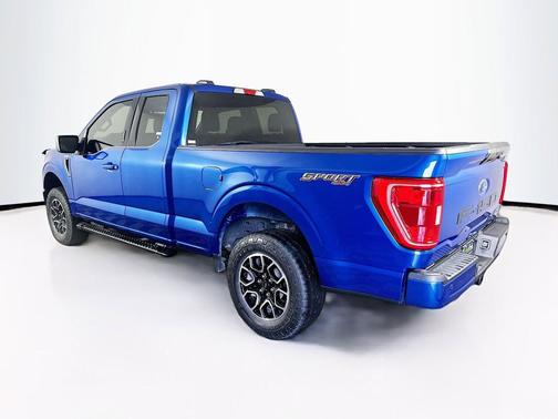 Atlas Blue Metallic 2022 Ford F-150 XLT