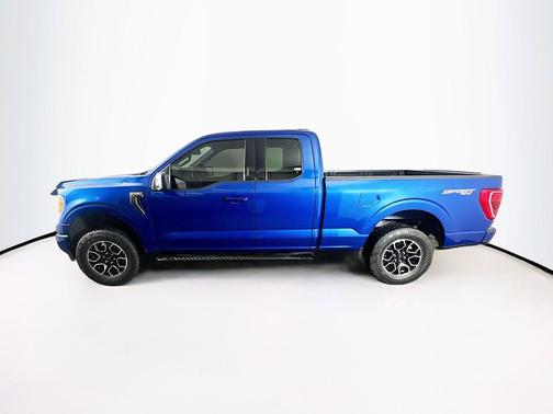 Atlas Blue Metallic 2022 Ford F-150 XLT