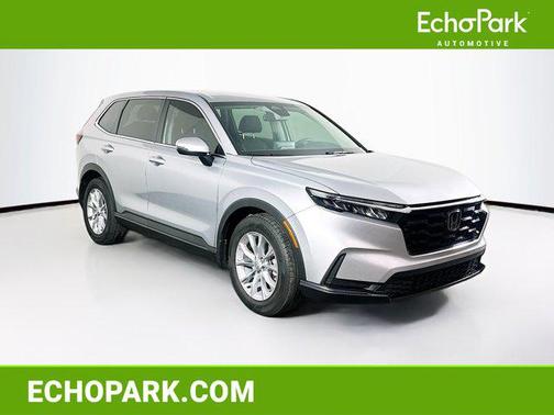 Lunar Silver Metallic 2024 Honda CR-V EX 2WD