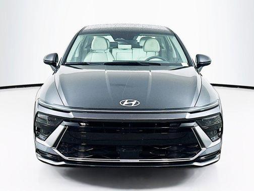 Portofino Gray 2025 Hyundai SONATA Hybrid SE