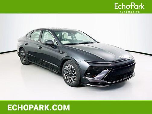 Portofino Gray 2025 Hyundai SONATA Hybrid SE