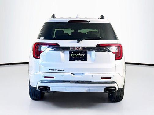 White Frost Tricoat 2020 GMC Acadia Denali