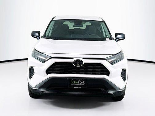 White 2022 Toyota RAV4 LE