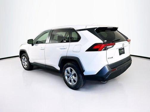 White 2022 Toyota RAV4 LE