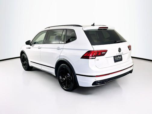Opal White Pearl 2024 Volkswagen Tiguan 2.0T SE R-Line Black