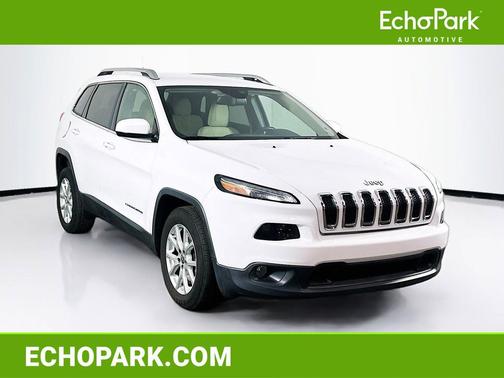 Bright White Clearcoat 2016 Jeep Cherokee Latitude