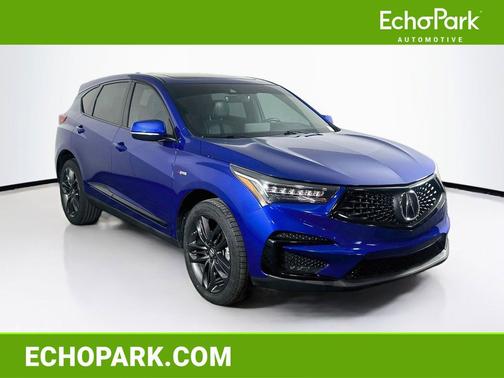 Apex Blue Pearl 2019 Acura RDX A-Spec