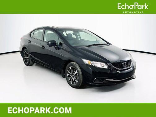 Crystal Black Pearl 2015 Honda Civic EX