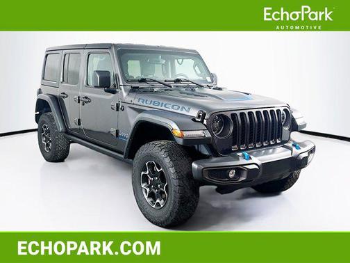 Granite Crystal Metallic Clearcoat 2023 Jeep Wrangler 4xe Rubicon