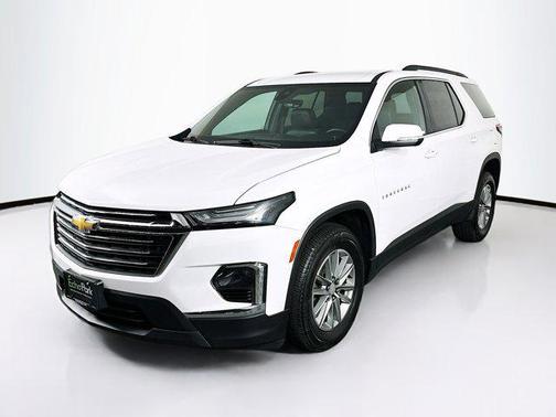 Summit White 2023 Chevrolet Traverse LT Leather