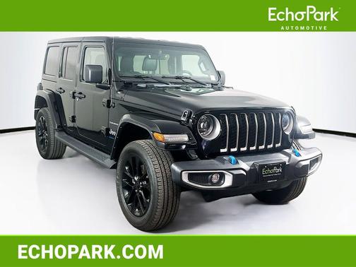 Black Clearcoat 2023 Jeep Wrangler 4xe Sahara