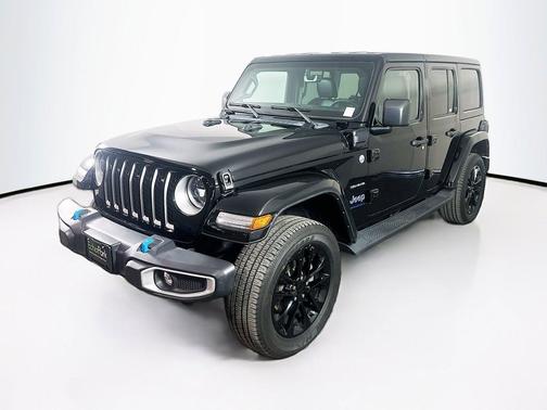 Black Clearcoat 2023 Jeep Wrangler 4xe Sahara