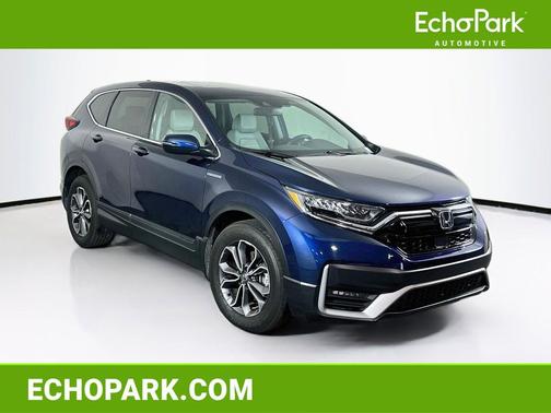 Obsidian Blue Pearl 2020 Honda CR-V Hybrid EX-L