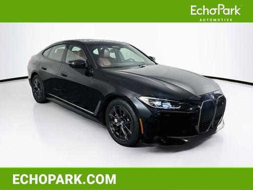 Black Sapphire Metallic 2023 BMW i4 Gran Coupe eDrive35
