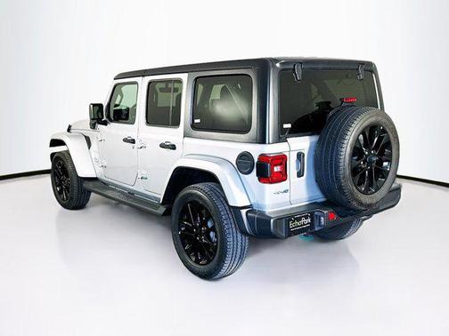 Silver Zynith Clearcoat 2023 Jeep Wrangler 4xe Sahara