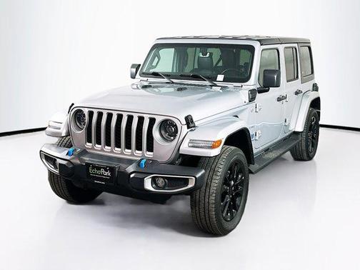 Silver Zynith Clearcoat 2023 Jeep Wrangler 4xe Sahara