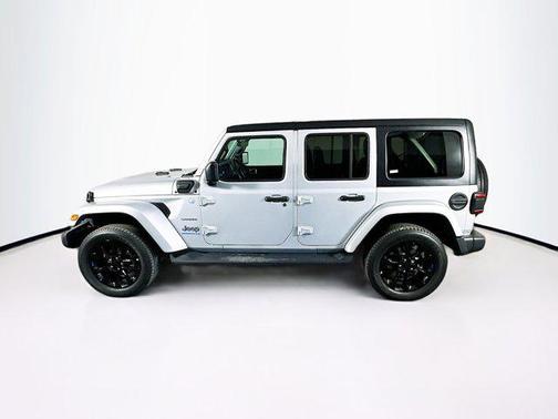 Silver Zynith Clearcoat 2023 Jeep Wrangler 4xe Sahara