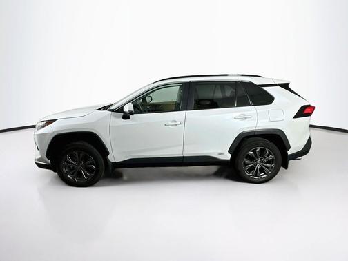 Wind Chill Pearl 2025 Toyota RAV4 Hybrid XLE Premium