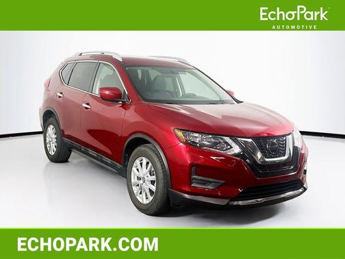 Scarlet Ember 2018 Nissan Rogue SV