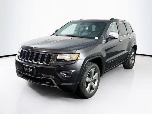 Brilliant Black Crystal Pearlcoat 2014 Jeep Grand Cherokee Overland