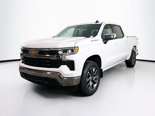 Summit White 2024 Chevrolet Silverado 1500 LT