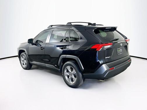 Midnight Black Metallic 2025 Toyota RAV4 Hybrid LE