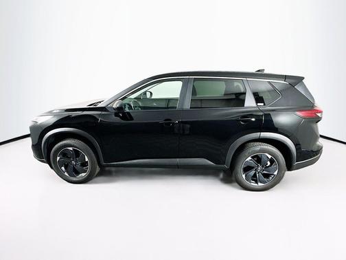 Super Black 2025 Nissan Rogue SV