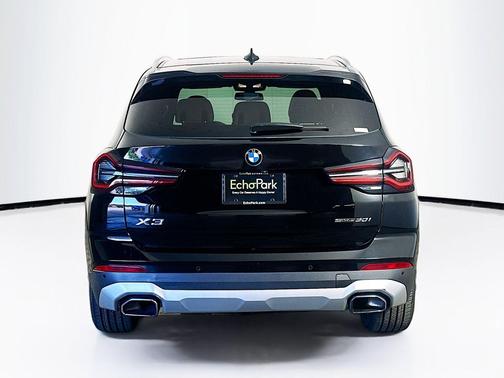 Jet Black 2022 BMW X3 sDrive30i