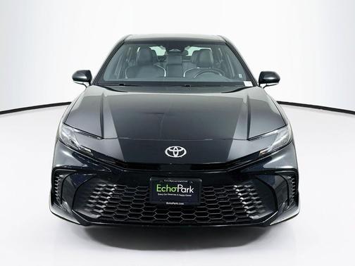 Midnight Black Metallic 2025 Toyota Camry SE
