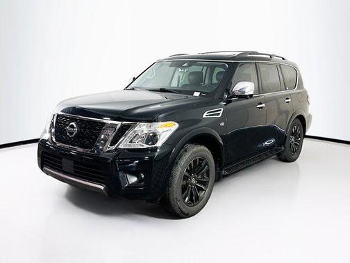 Super Black 2019 Nissan Armada Platinum