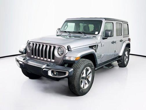Billet Silver Metallic Clearcoat 2020 Jeep Wrangler Unlimited Sahara