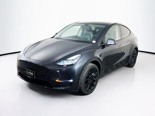 Solid Black 2024 Tesla Model Y Long Range Dual Motor All-Wheel Drive