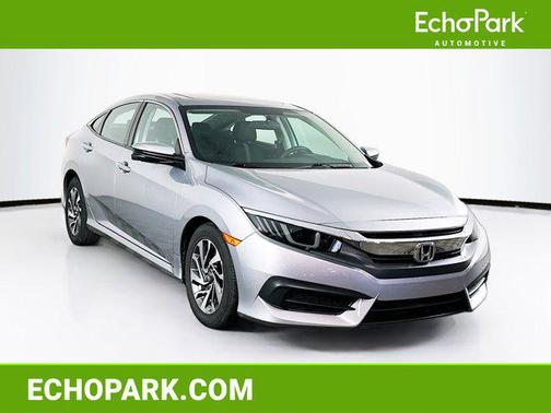 Lunar Silver Metallic 2016 Honda Civic EX