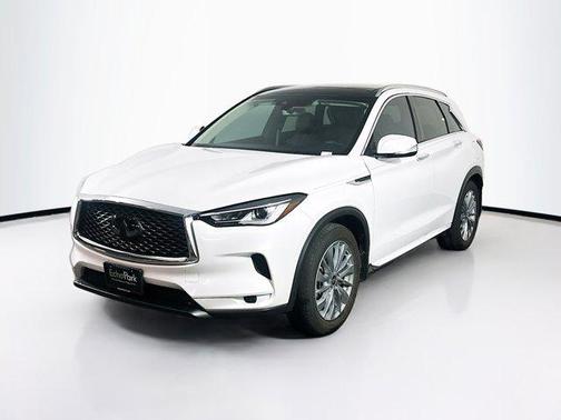Radiant White 2023 INFINITI QX50 LUXE