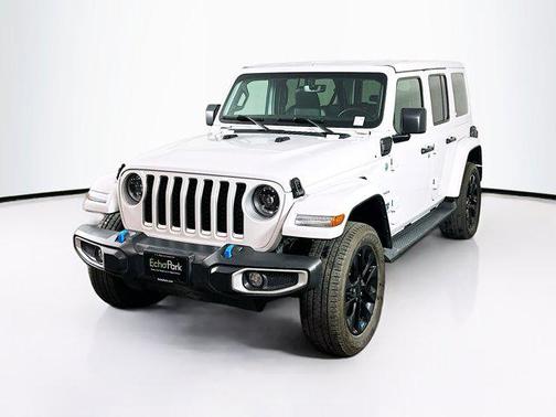 Bright White Clearcoat 2023 Jeep Wrangler 4xe Sahara
