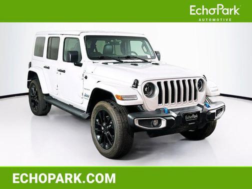 Bright White Clearcoat 2023 Jeep Wrangler 4xe Sahara